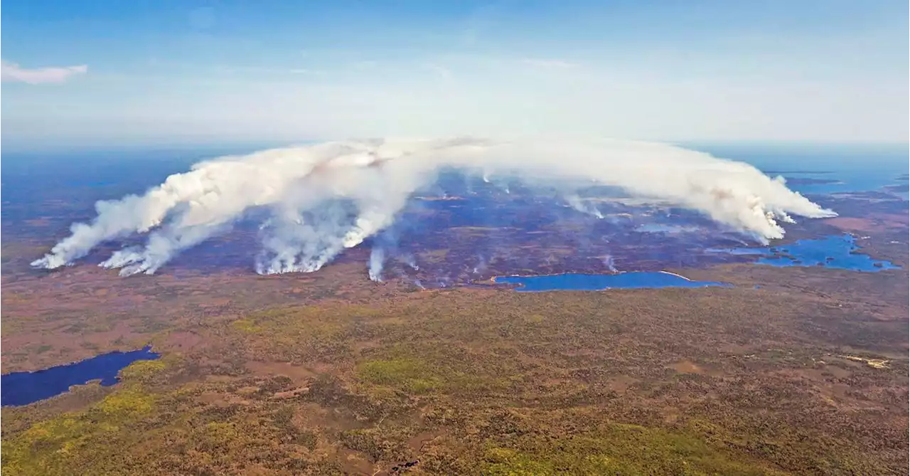 Wildfires spread in eastern Canada, forcing evacuations in coastal Quebec