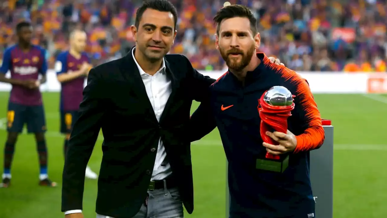 Mercato: 'J'adorerais qu'il revienne', Xavi en remet une couche sur Messi au Barça