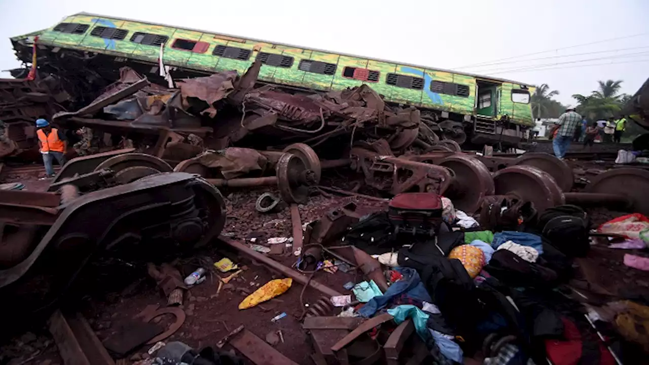 Indian train collision death toll nears 300, another 850 injured - SABC News