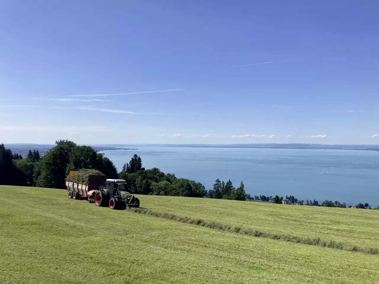 Heubilder mit Traktoren gesucht - Schweizer Bauer