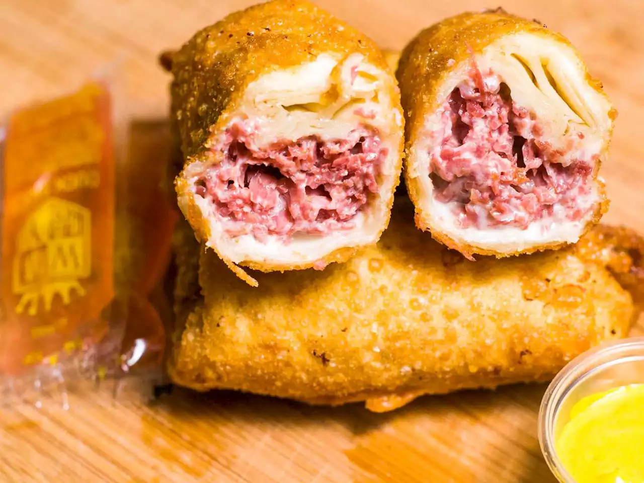 Digging Into Detroit's Corned Beef Egg Roll