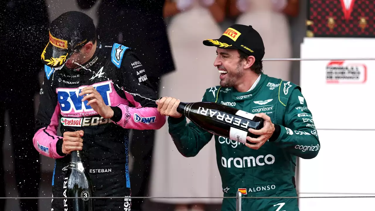 Ocon no echa de menos a Fernando Alonso en Alpine... y saca pecho: 'Hago el mismo trabajo'