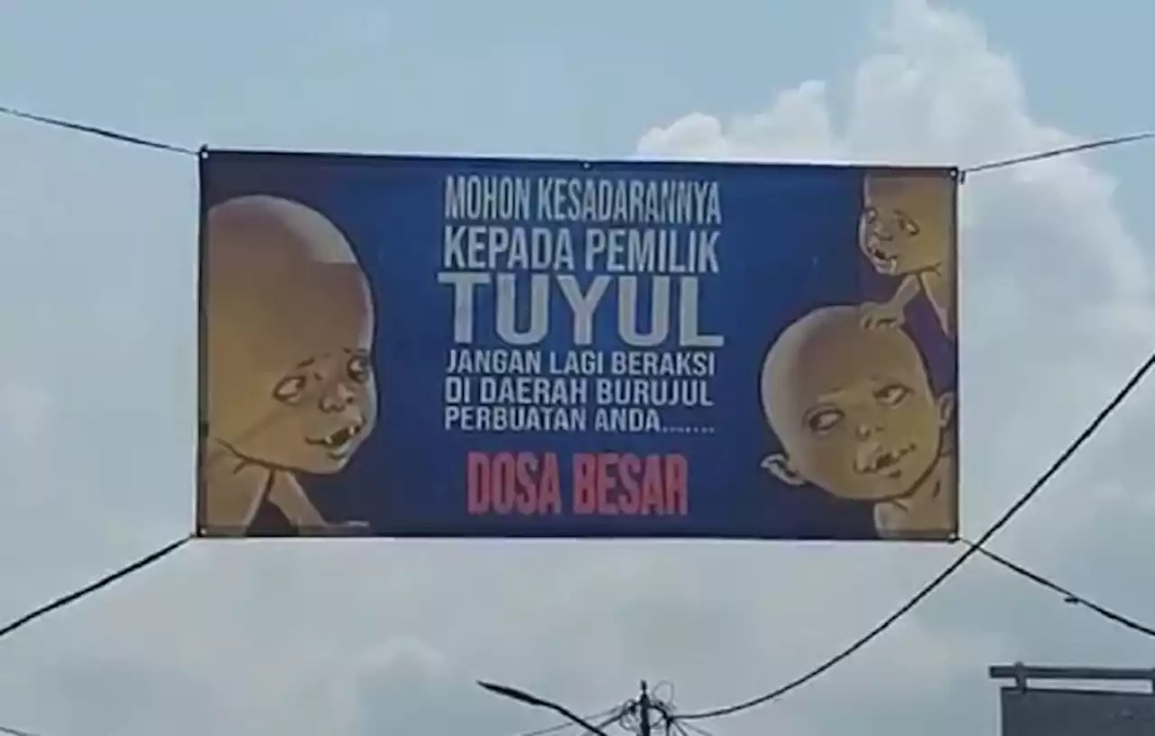 Geger! Viral Tuyul Gentayangan di Tasikmalaya, Warga Resah dan Pasang Spanduk Peringatan!