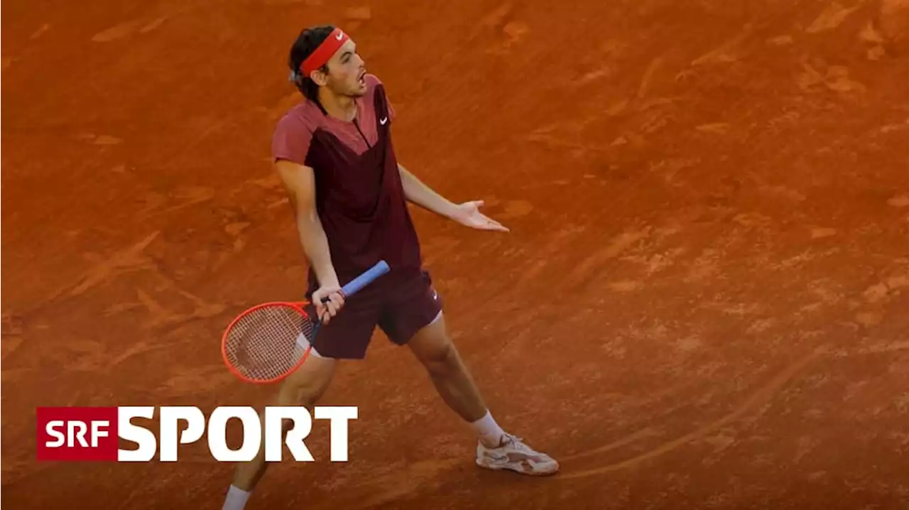 French Open: Round-up Männer - Fritz von Cerundolo eliminiert – Ruud und Rune ohne Probleme