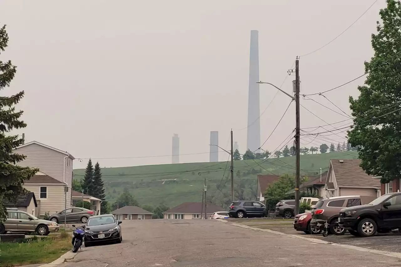 Quebec fires impacting air quality in Sudbury