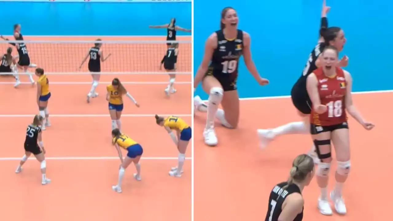 Volleyboll: Sverige pressade på – sedan visade Belgien klasskillnad