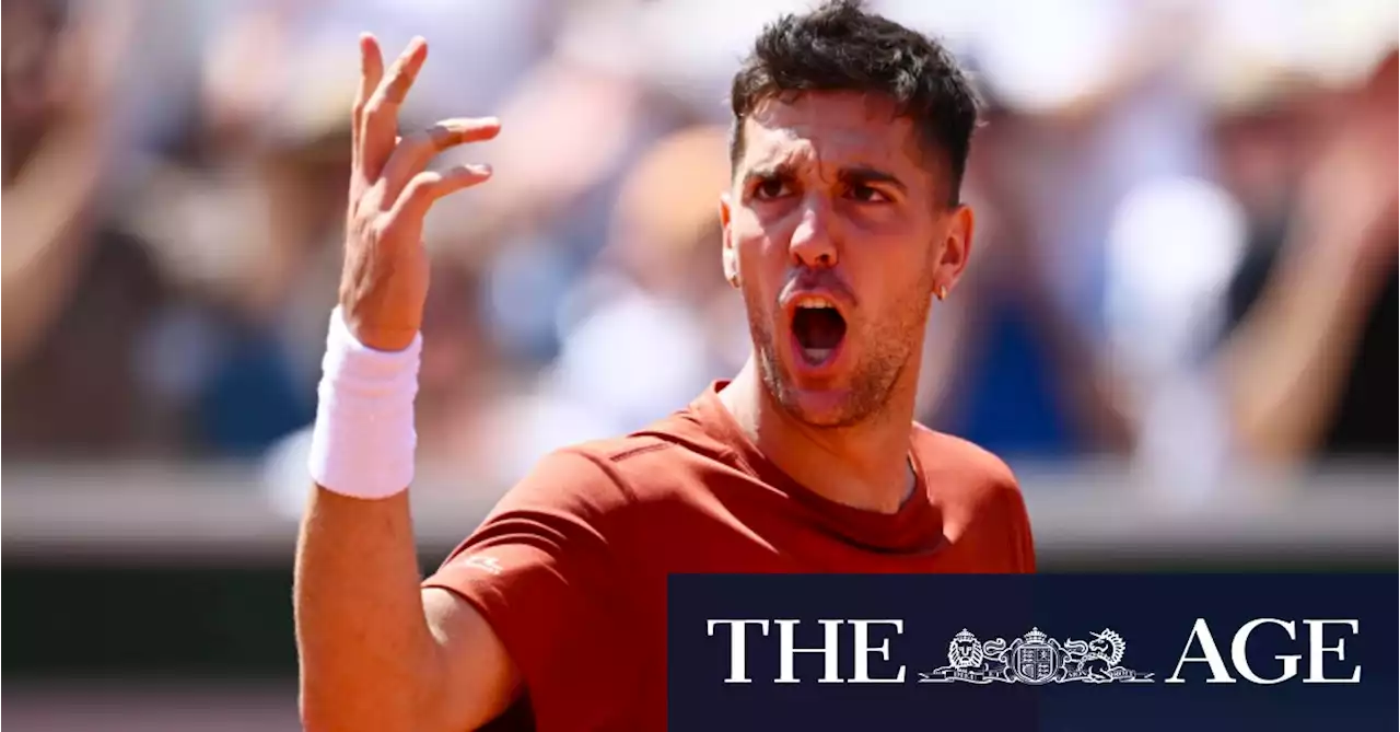 Kokkinakis falls painfully short as Australian charge ends at French Open