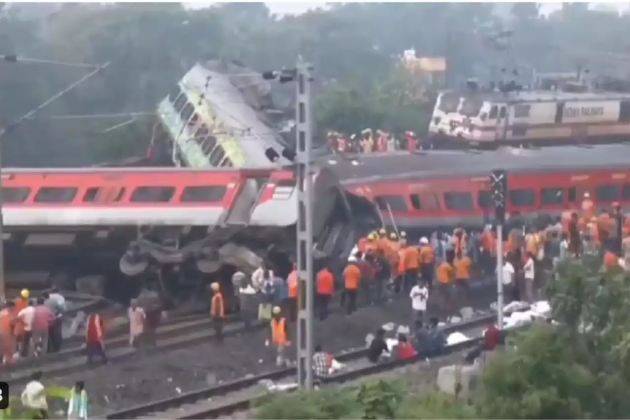 WATCH: India’s worst train crash of the decade: 288 reported dead | The Citizen