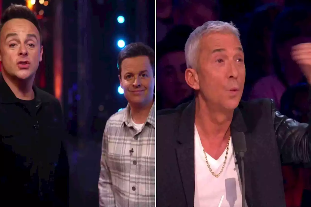 BGT winner slams judge Bruno Tonioli for swearing during live show