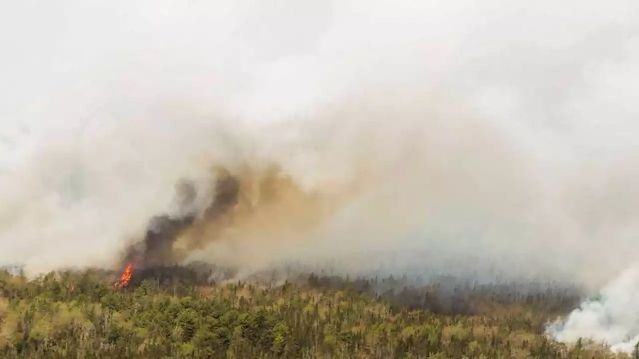 Thousands flee incoming wildfires in Canada's Quebec