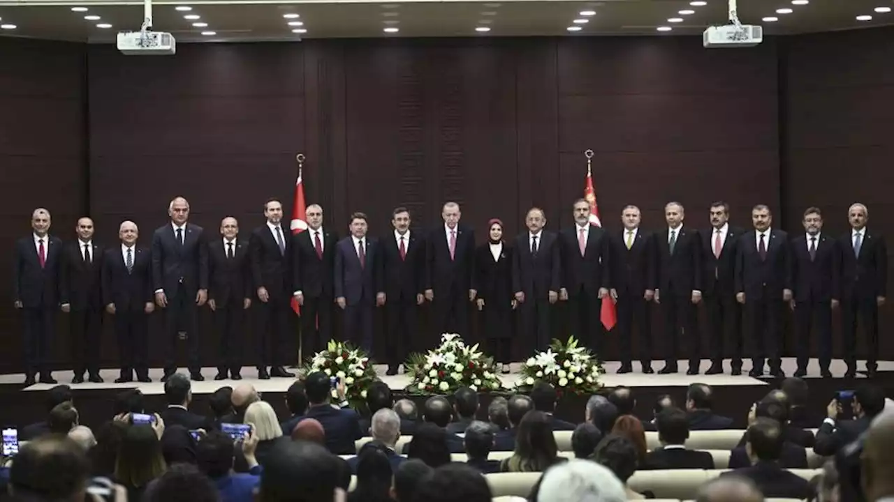 Turkish President Erdogan unveils new Cabinet