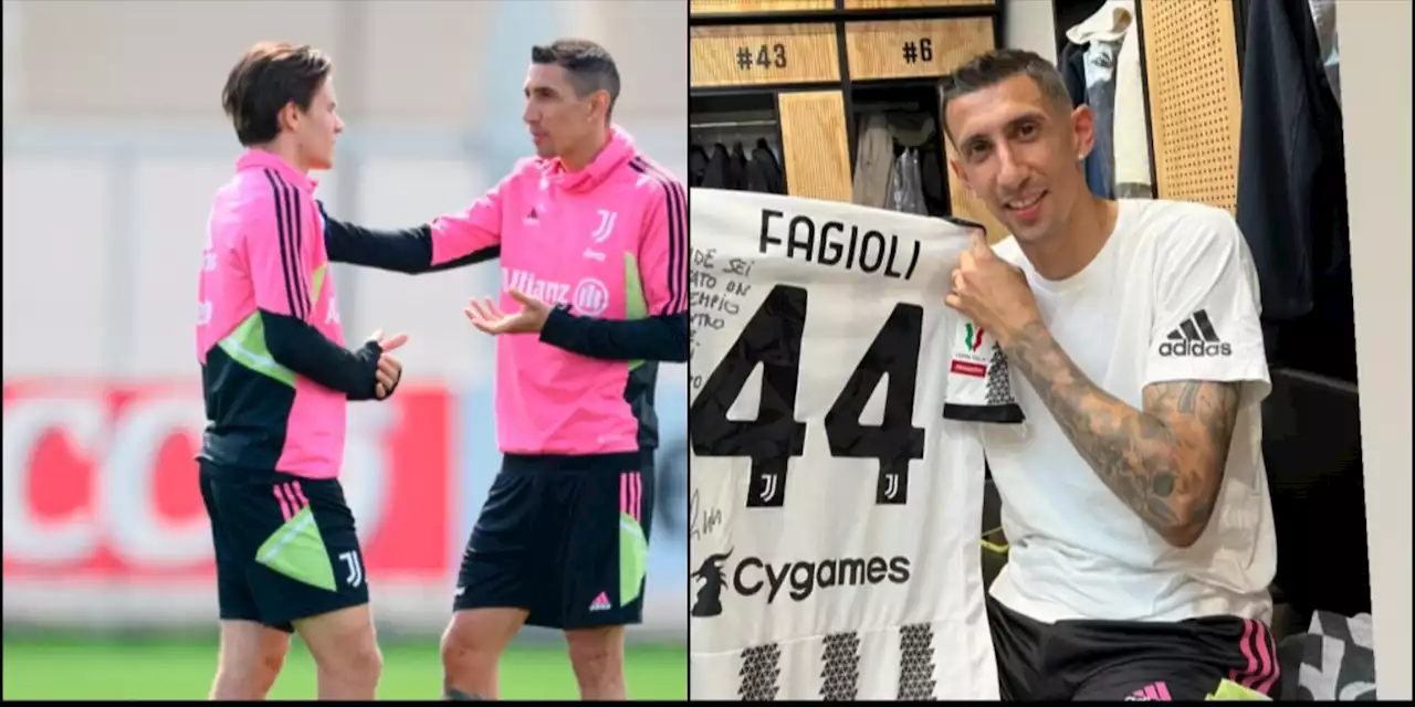 Di Maria e l'addio alla Juve, Fagioli e la dedica emozionante sulla maglia