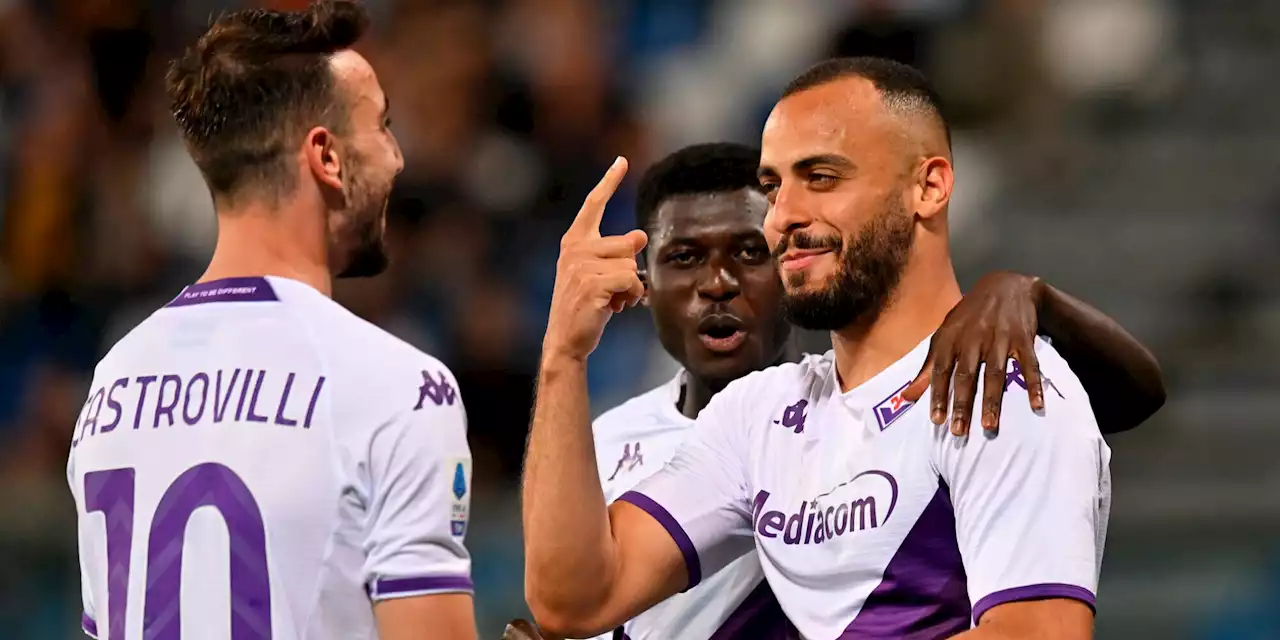 Fiorentina, tris al Sassuolo: Cabral, Saponara e Gonzalez battono Dionisi