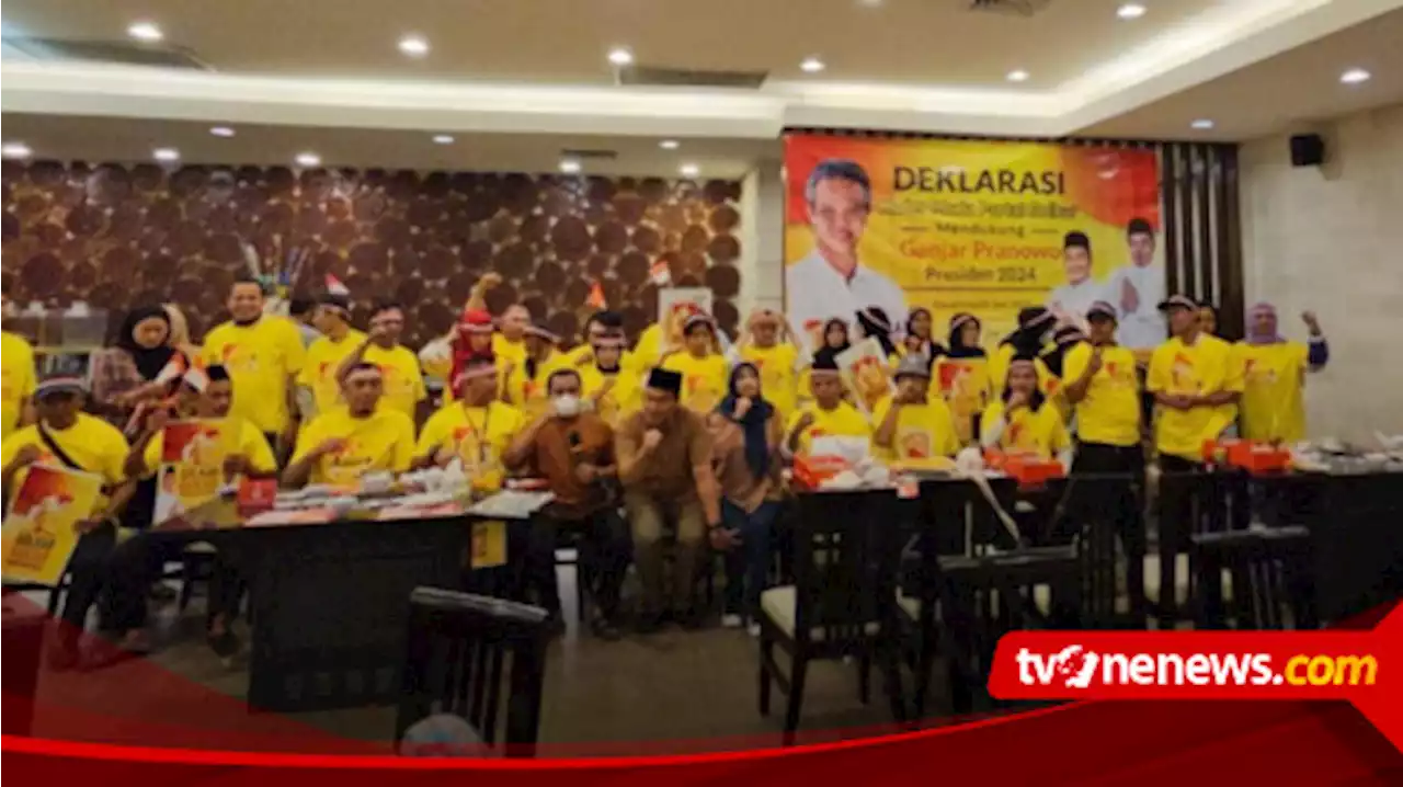 Tak Dukung Airlangga, Kader Muda Golkar Deklarasi Dukung Ganjar Pranowo