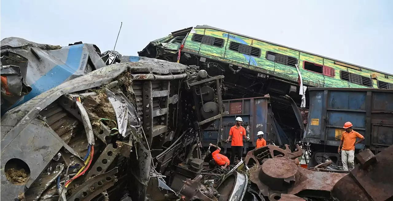 Verkehrsunfall - Hunderte Tote bei Zugsunglück in Indien