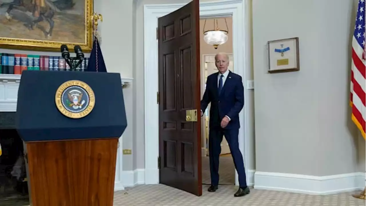 Biden to say default 'crisis averted' in Oval Office address on debt ceiling deal Friday evening