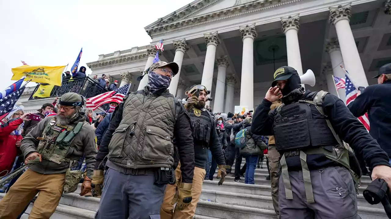 Oath Keepers convicted in Jan. 6 Capitol riot get prison in latest extremist sentencings