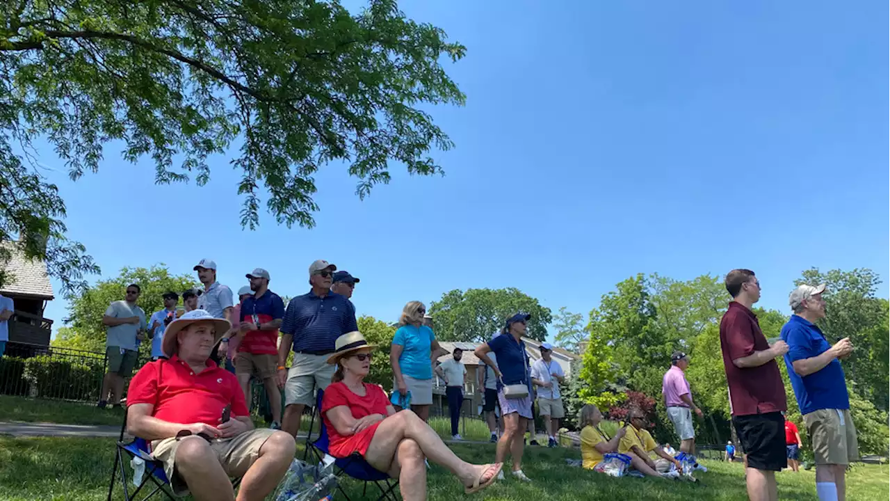 90-degree day doesn't keep crowds away for day 2 of the Memorial