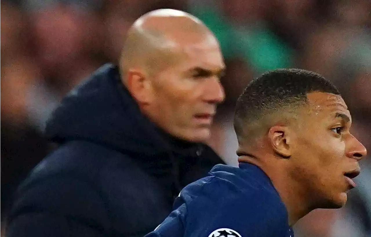 Zinédine Zidane a « envie d’entraîner » Kylian Mbappé