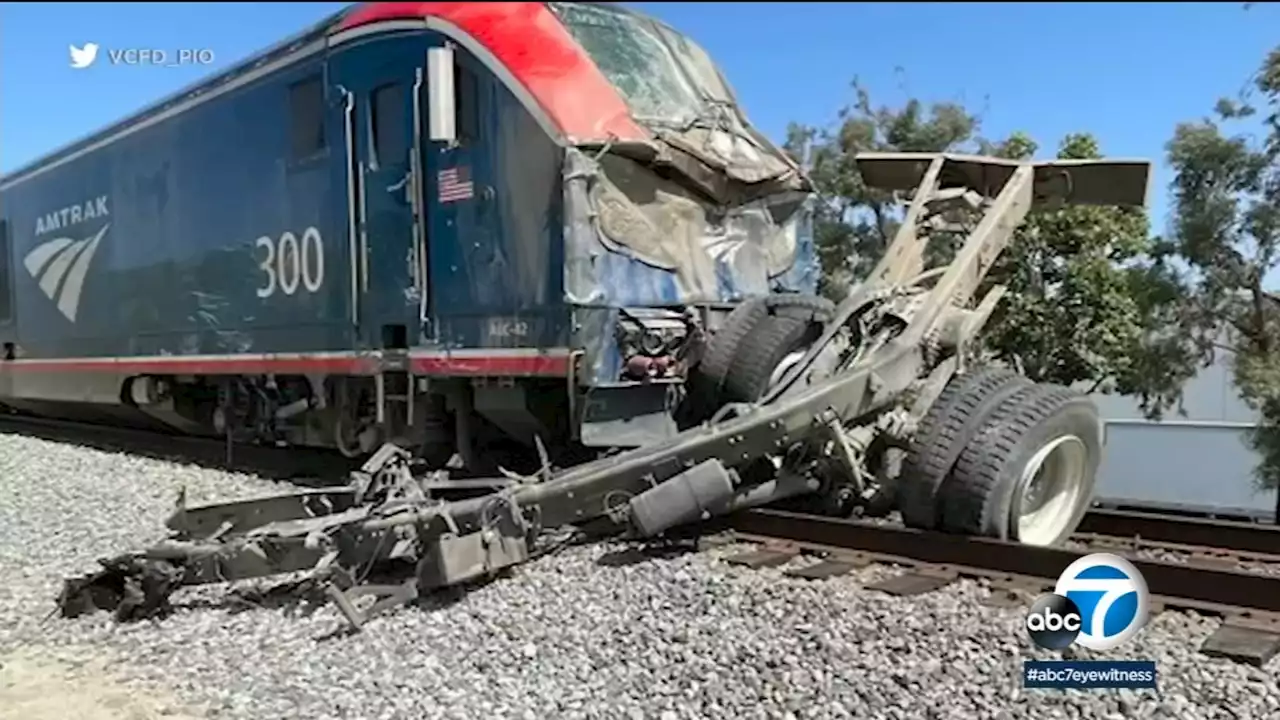 Moorpark train derailment: Driver of water truck was providing dust control before collision