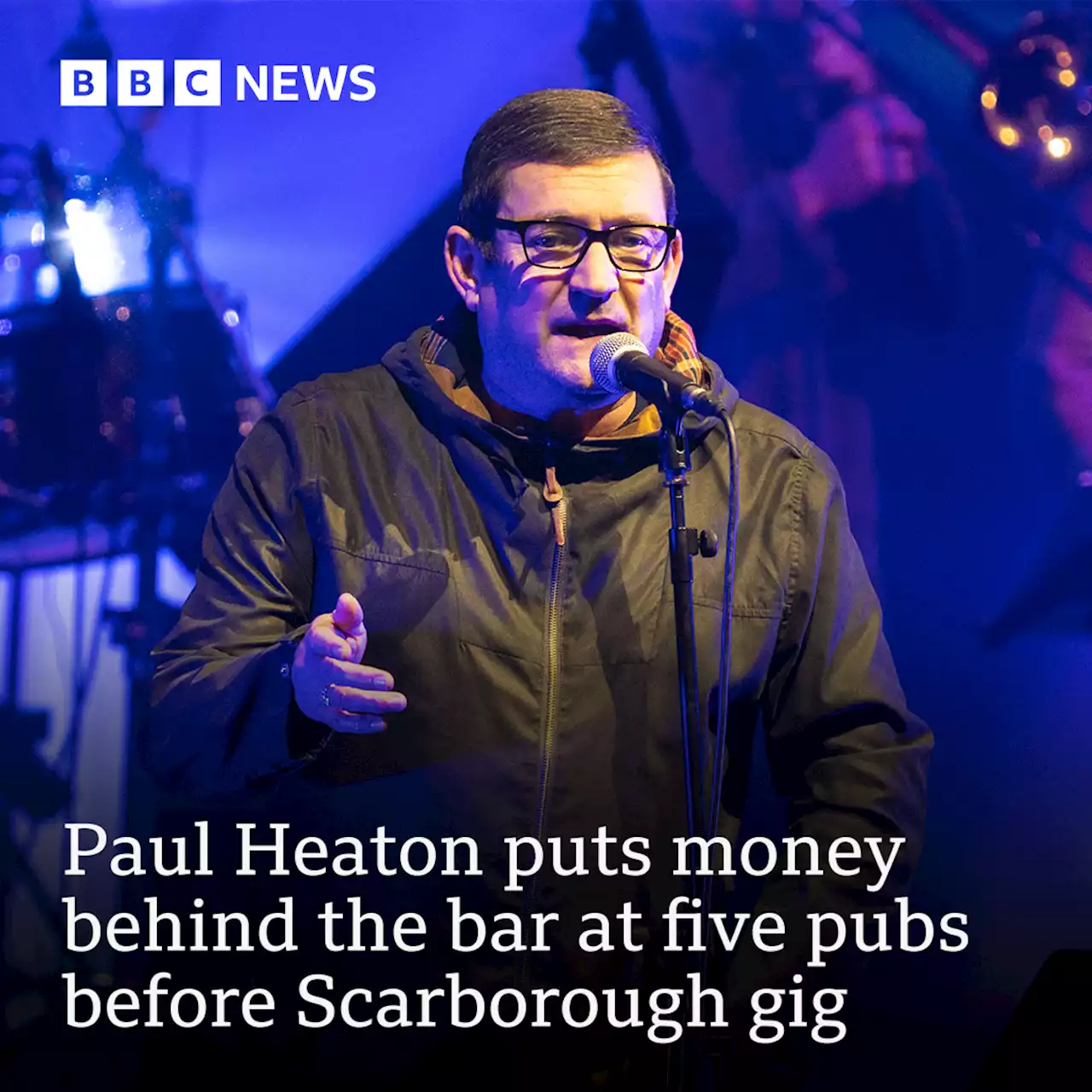 Paul Heaton pays for fans' drinks to mark Scarborough gig