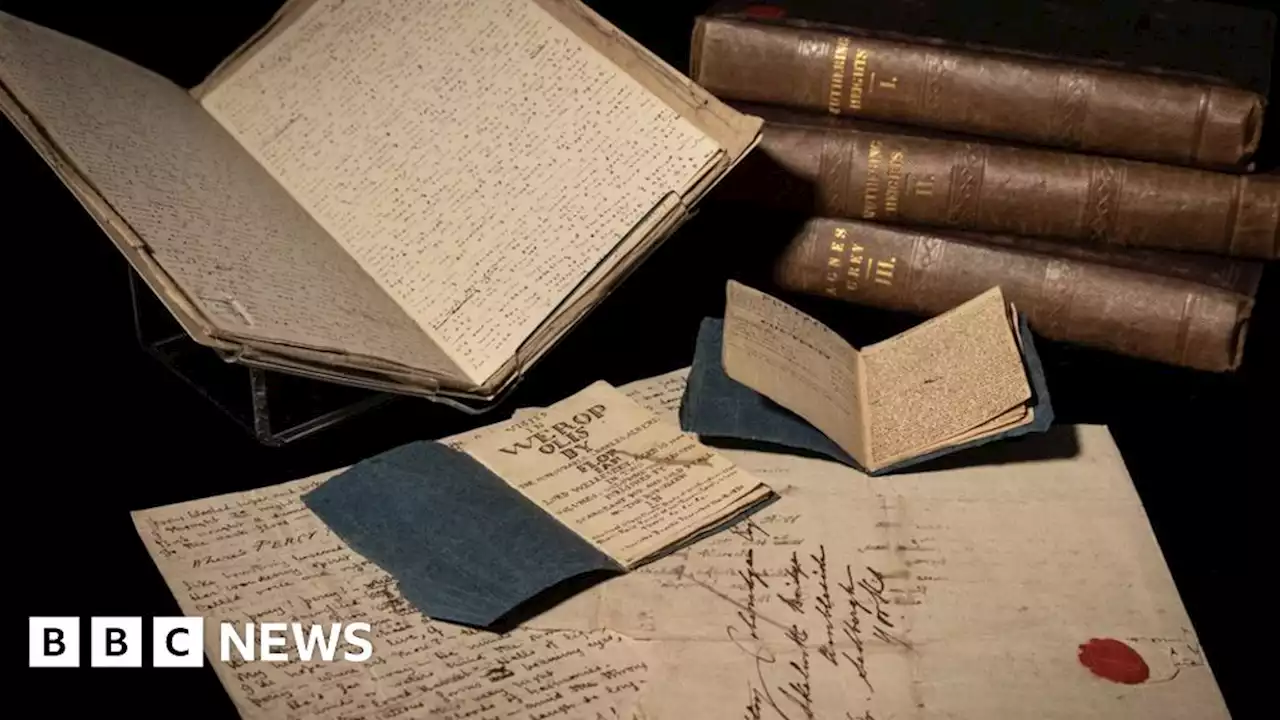 Rare Brontë items on show for first time in Leeds