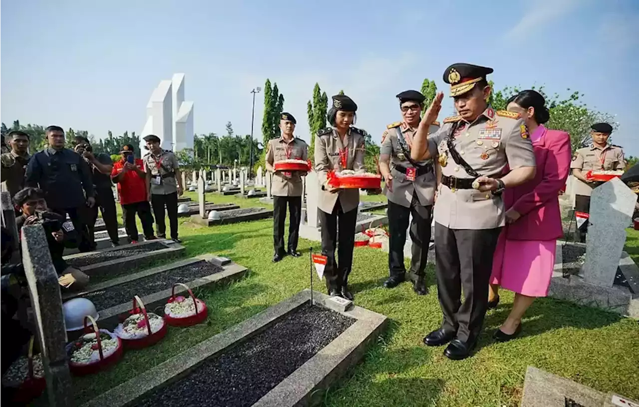 HUT Ke-77 Bhayangkara, Kapolri: Keteladanan Pahlawan Harus Jadi Motivasi Anggota Polri