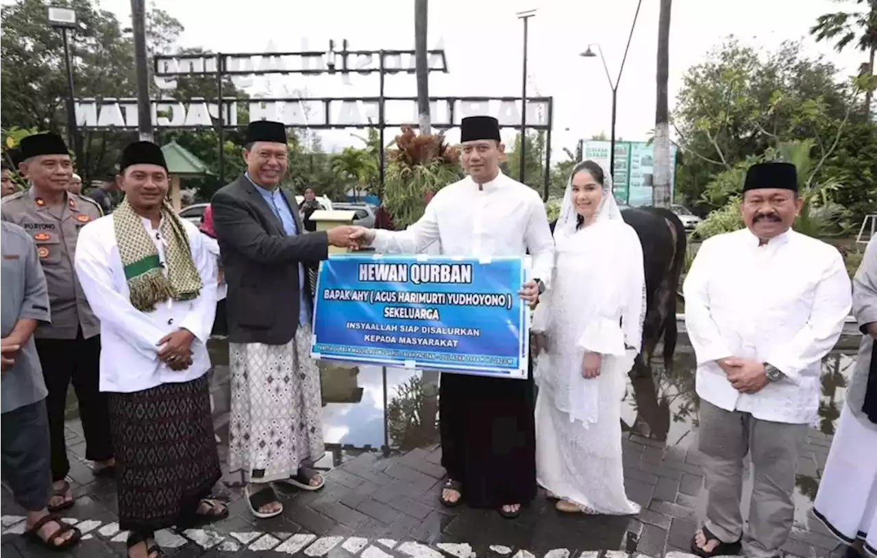 Iduladha, AHY: Semoga Semangat Kurban Tambah Solidaritas Ukhuah Islamiah