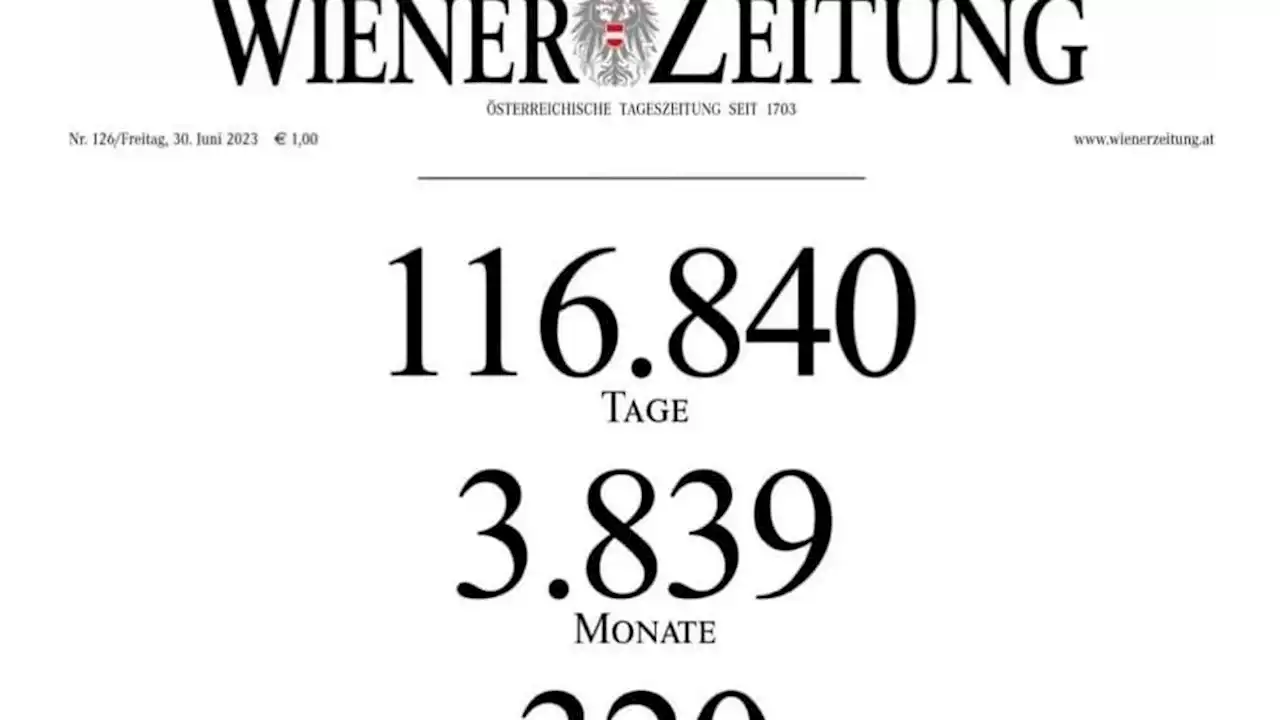 Après 320 ans d'existence, le plus vieux quotidien du monde publie son dernier numéro