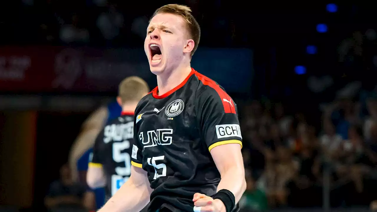 Handball: U21-WM 2023 – Deutschland nach 31:26 gegen Dänemark im Halbfinale