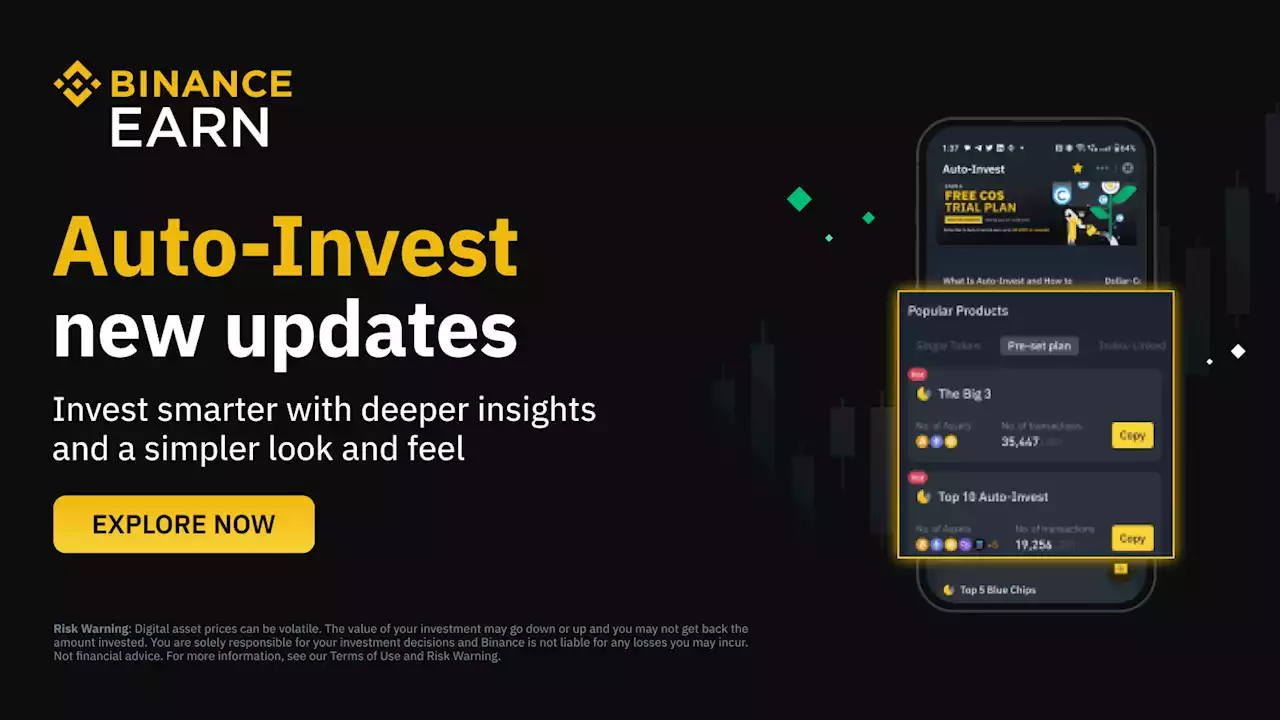 New and Improved Auto-Invest: Learn More About the New Features | Binance Blog