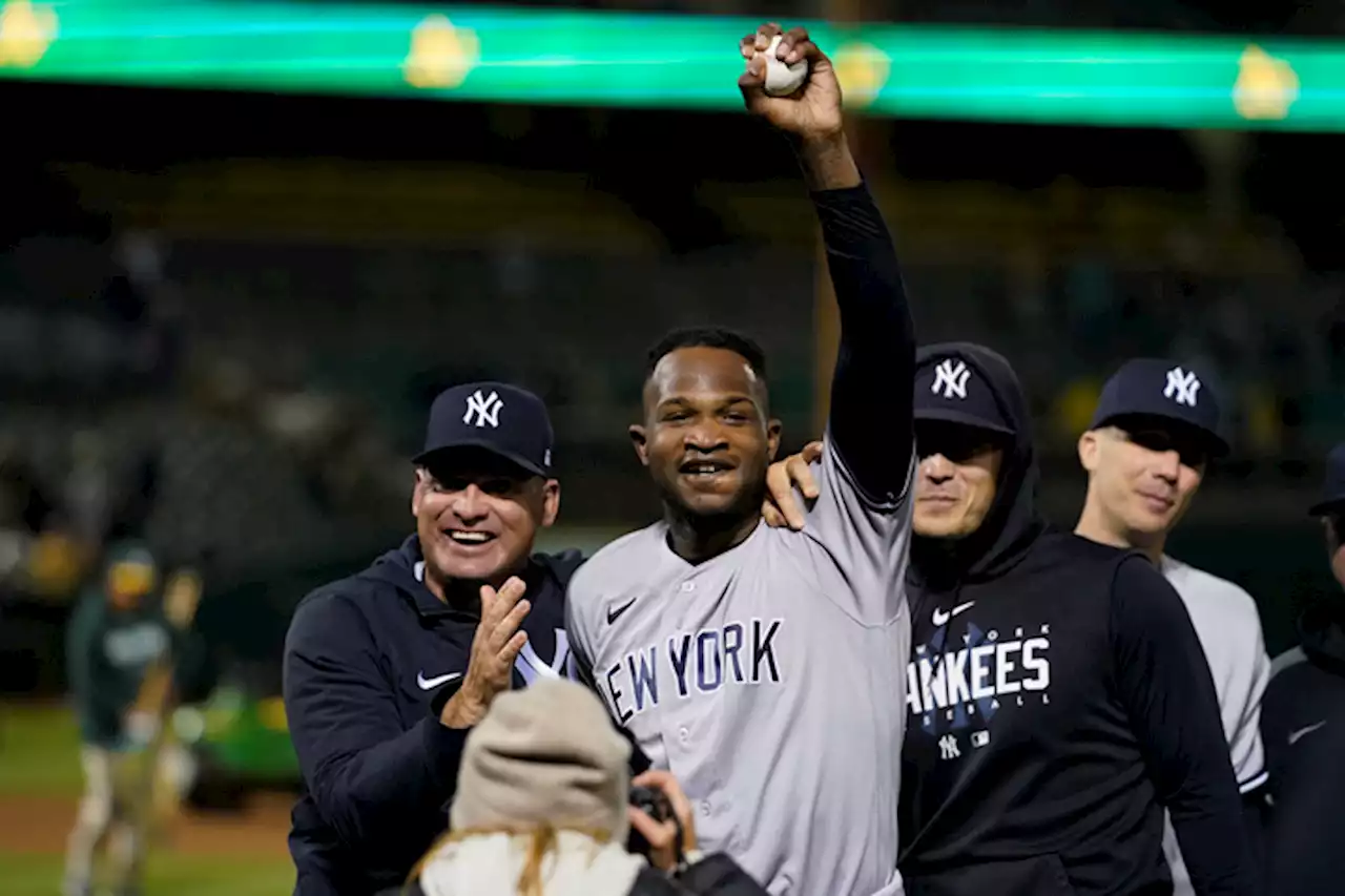 Yankees pitcher Domingo Germán throws 1st perfect game since 2012 | The Associated Press