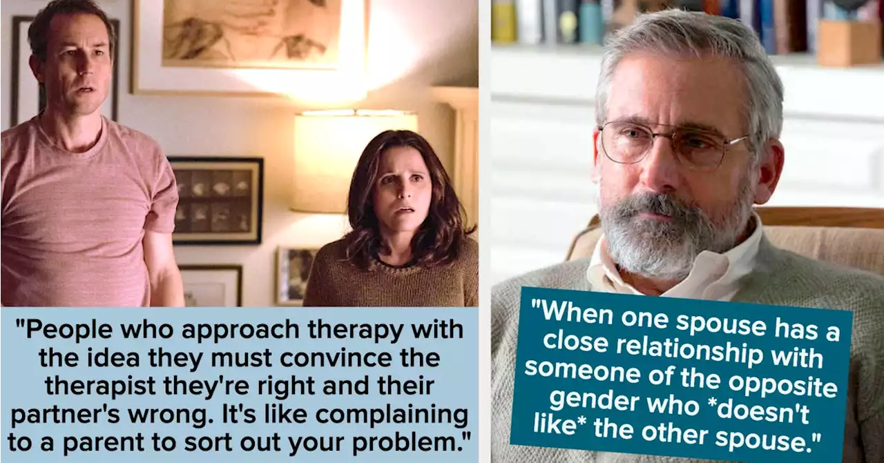 'It's Very Unhealthy': Couples Therapists Reveal Immediate Red Flags In They See In Their Clients