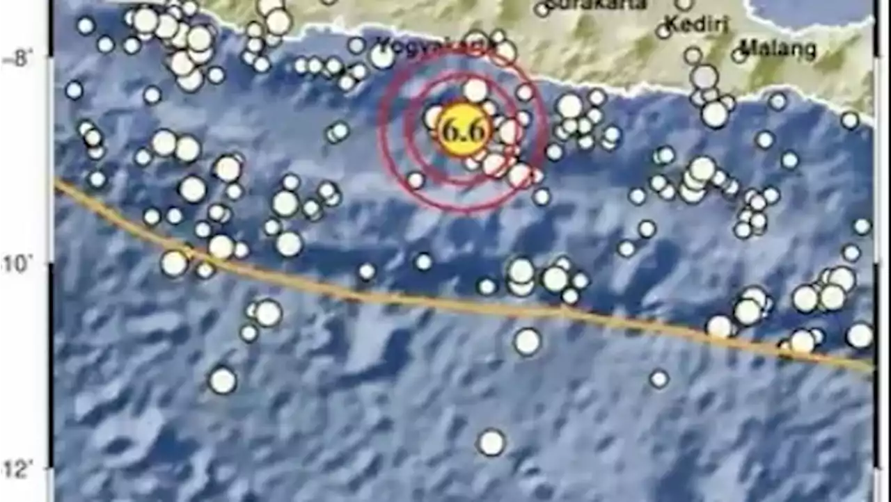 BMKG Catat Ada 5x Gempa Susulan Setelah Gempa M6.4 Bantul