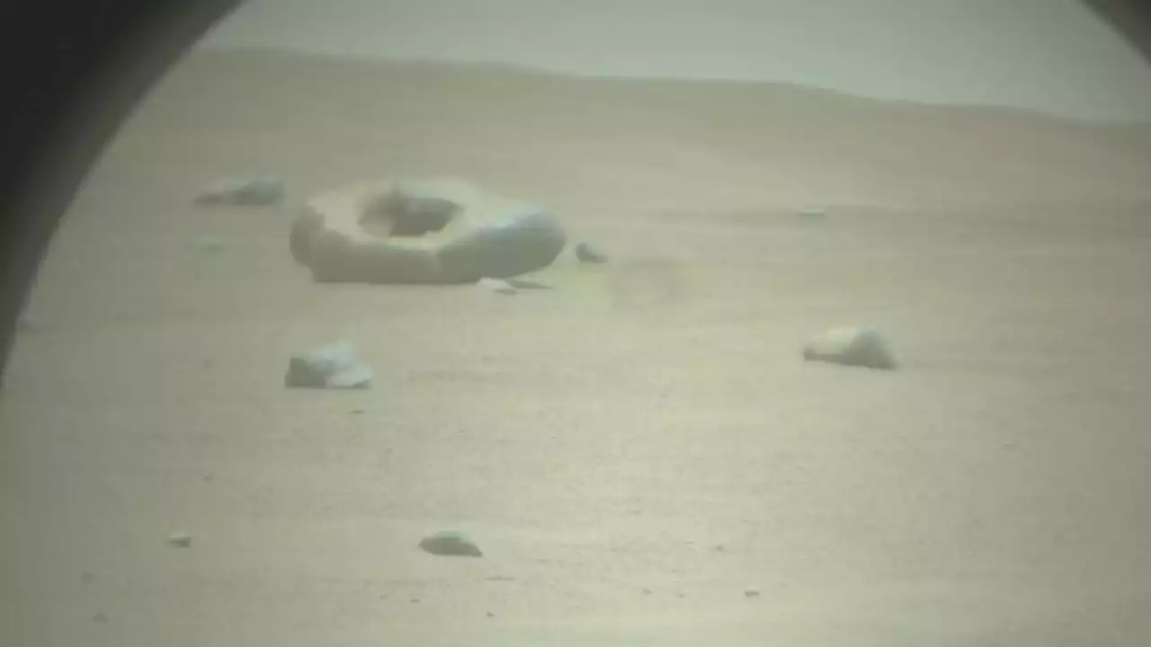 Mars ‘doughnut’ spotted by Perseverance rover | CNN