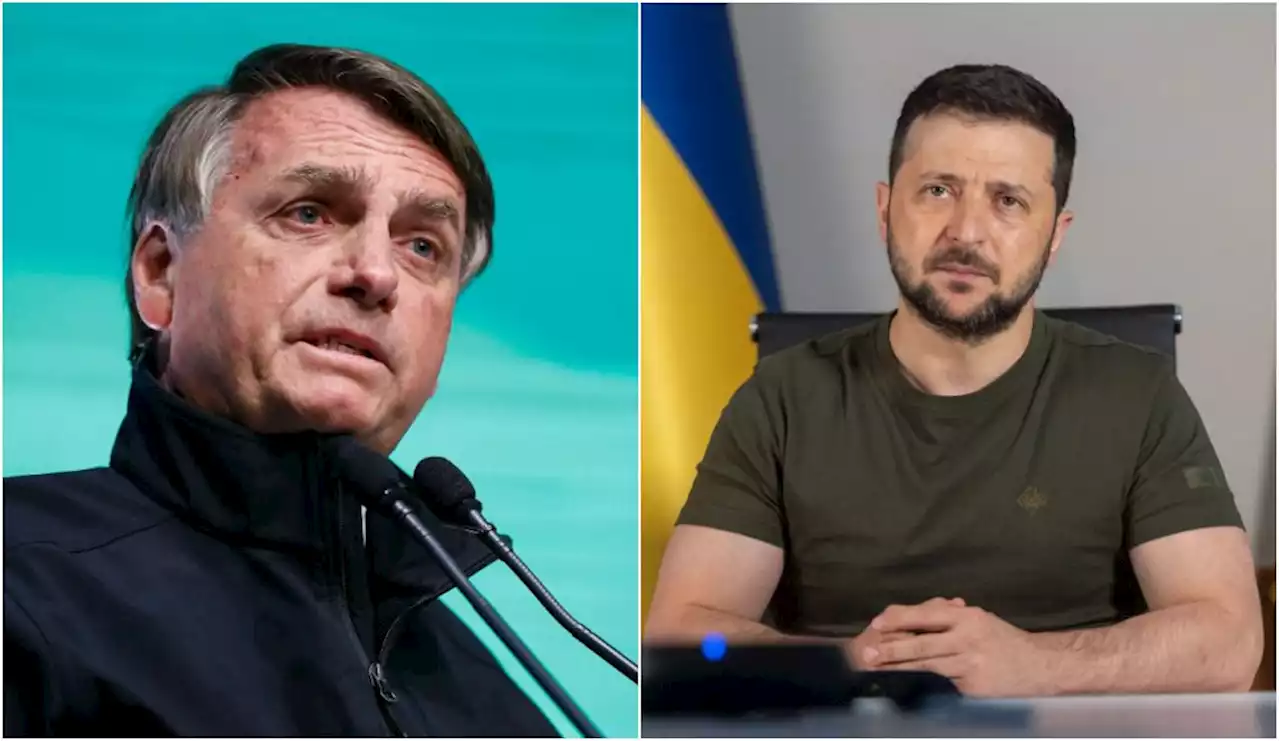 Bolsonaro diz que negou pedido de Zelensky para participar de embargo à Rússia