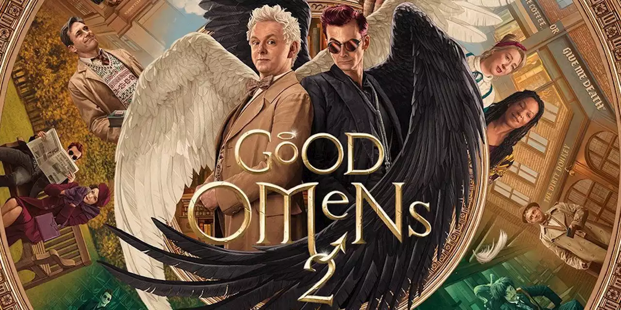 'Good Omens' Season 2 Poster: Aziraphale and Crowley Are Up to No Good