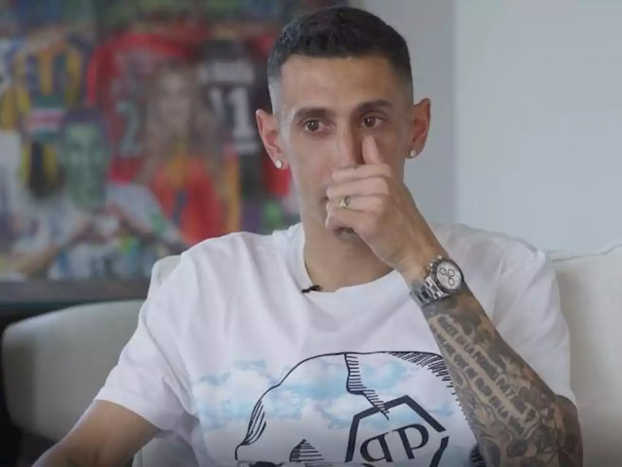 Di Maria piange in un’intervista ricordando le critiche: «Mia mamma mi diceva: “smetti”»