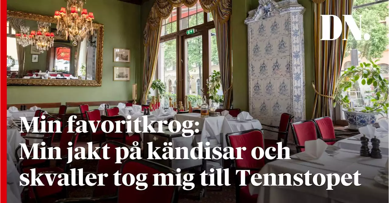 Min favoritkrog: Min jakt på kändisar och skvaller tog mig till Tennstopet