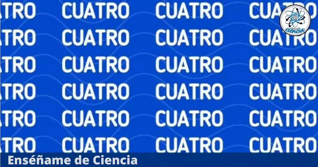 Acertijo visual DIFÍCIL: tienes 8 segundos para encontrar la palabra DIFERENTE en la imagen