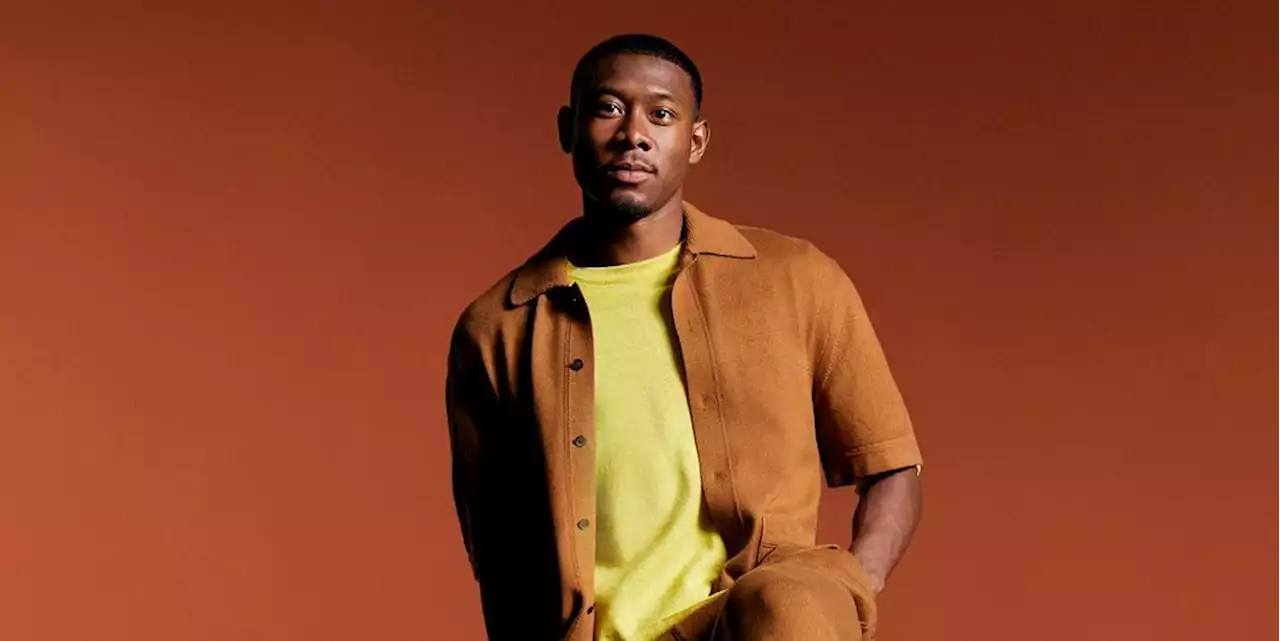 A Forward Leap: Footballer David Alaba Tries On Zegna’s New Sustainable Trainers