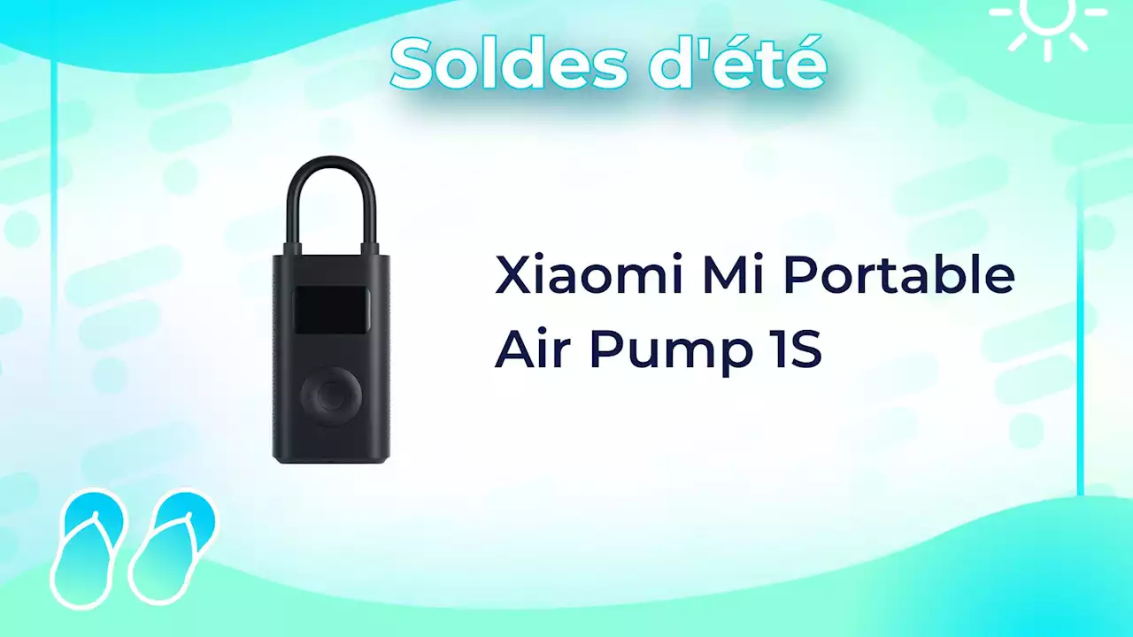 Pour les vacances, n'oubliez pas la pompe à air électrique de Xiaomi en soldes