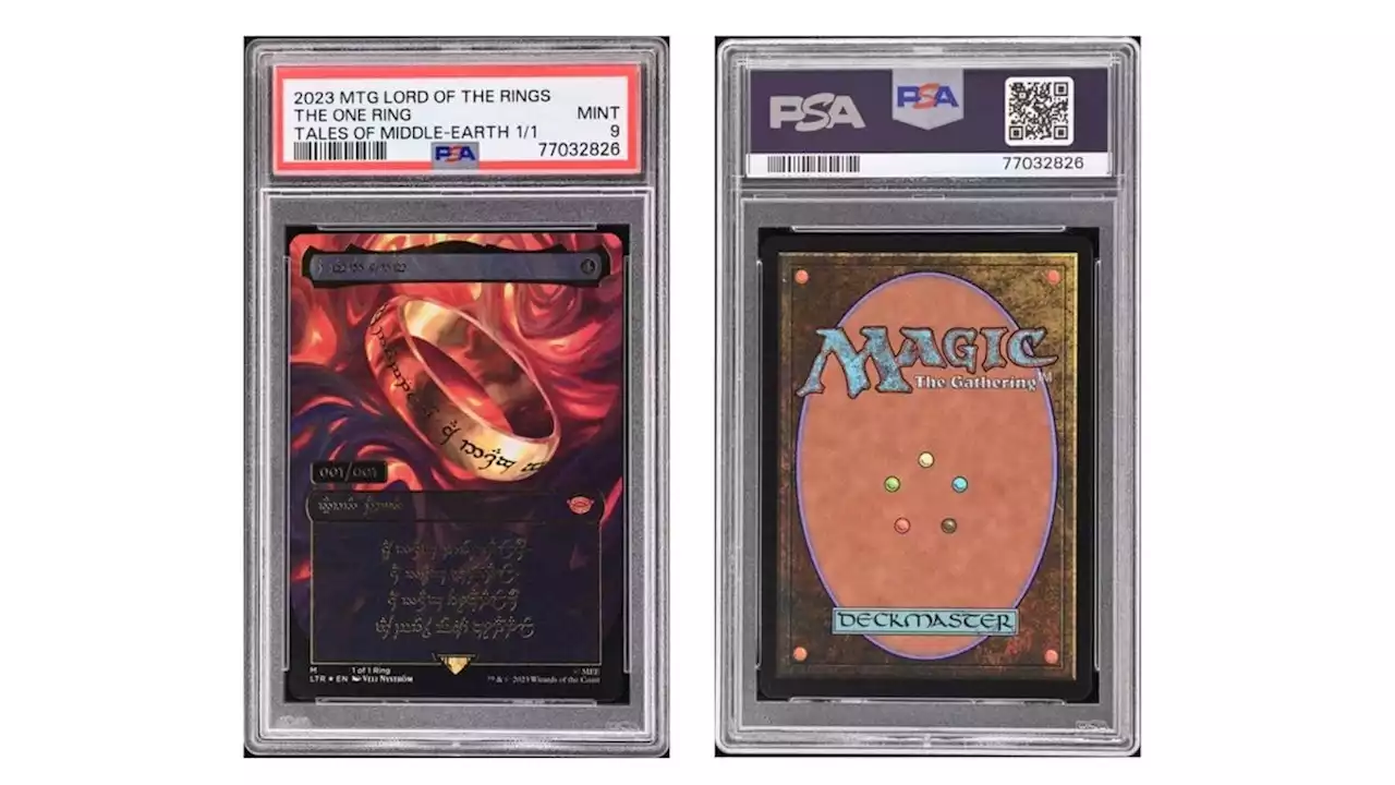 Magic: The Gathering's Rarest Lord of the Rings Card Has Been Found