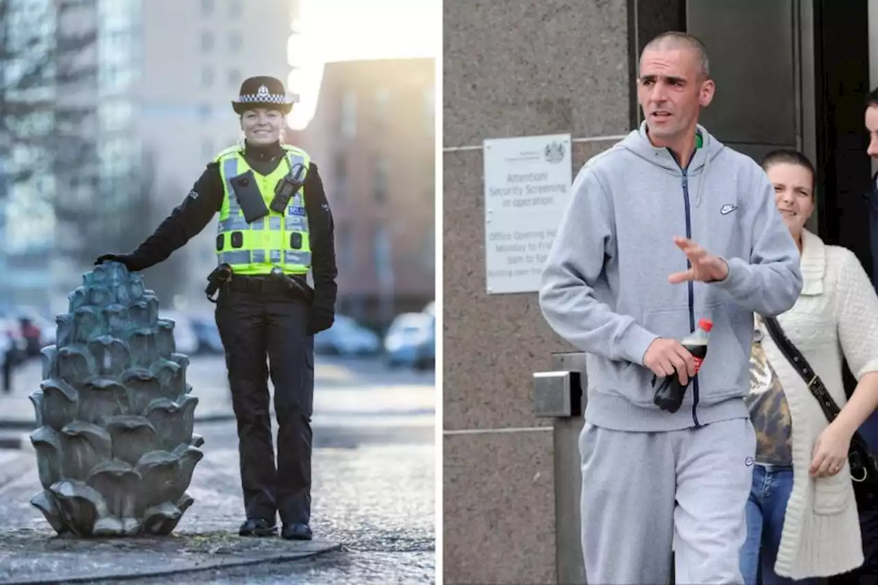 Glasgow man who mocked police deaths in jail for stealing Gorbals sculptures