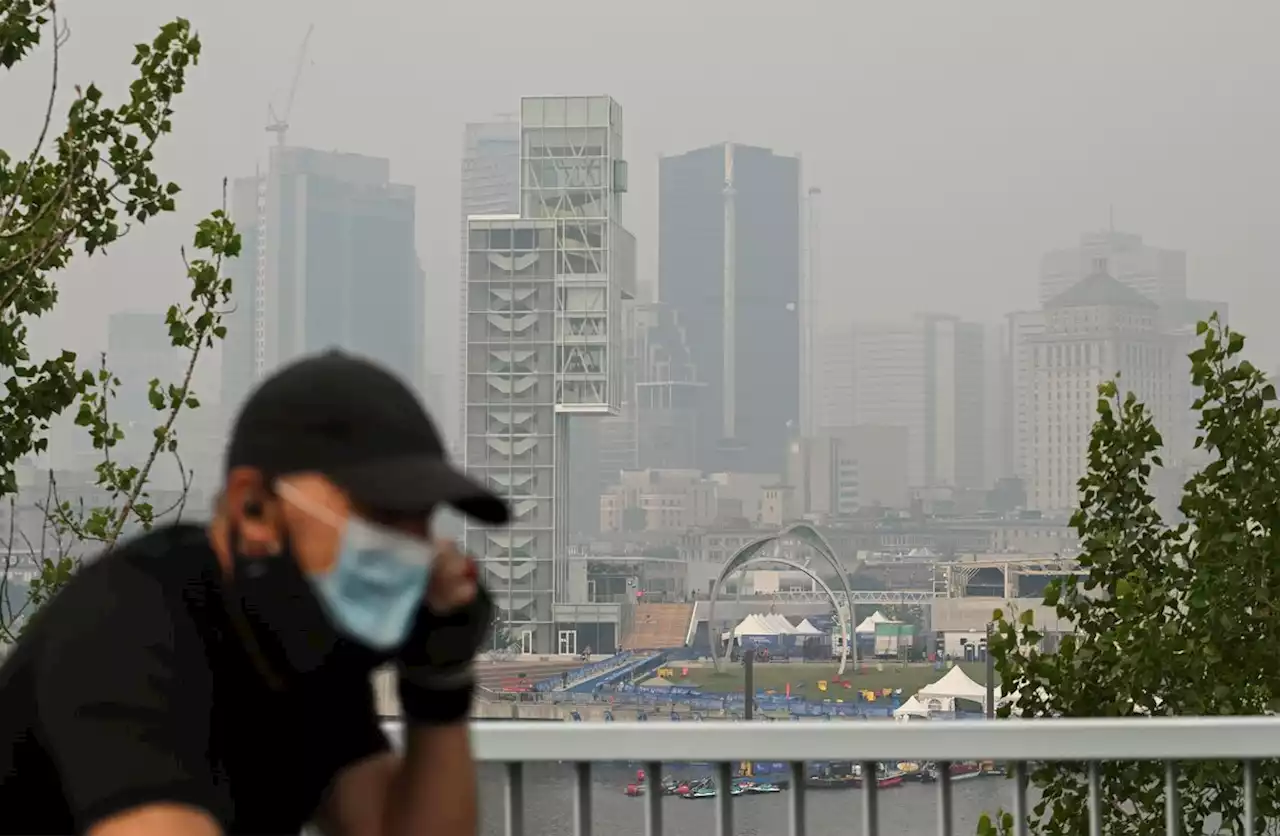 Wildfire smoke expected to linger in Montreal, parts of Ontario into Canada Day long weekend