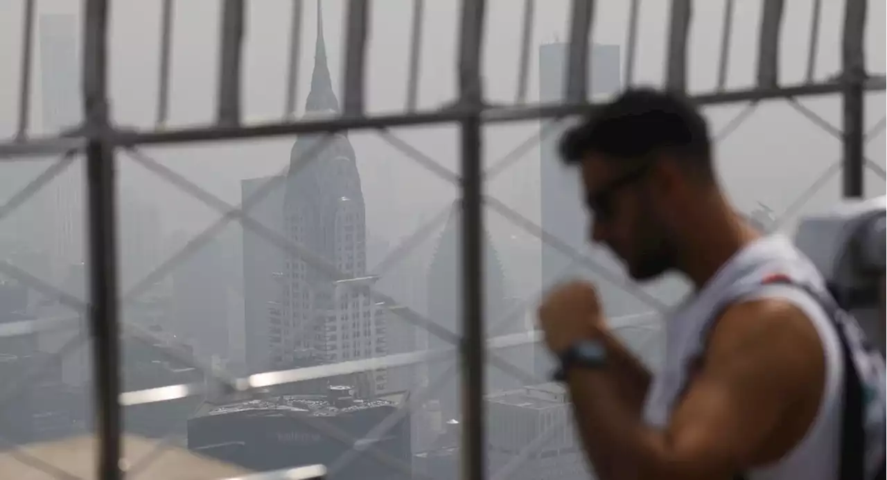 Air quality alert ongoing in NYC, NJ, but smoke forecast improves Saturday