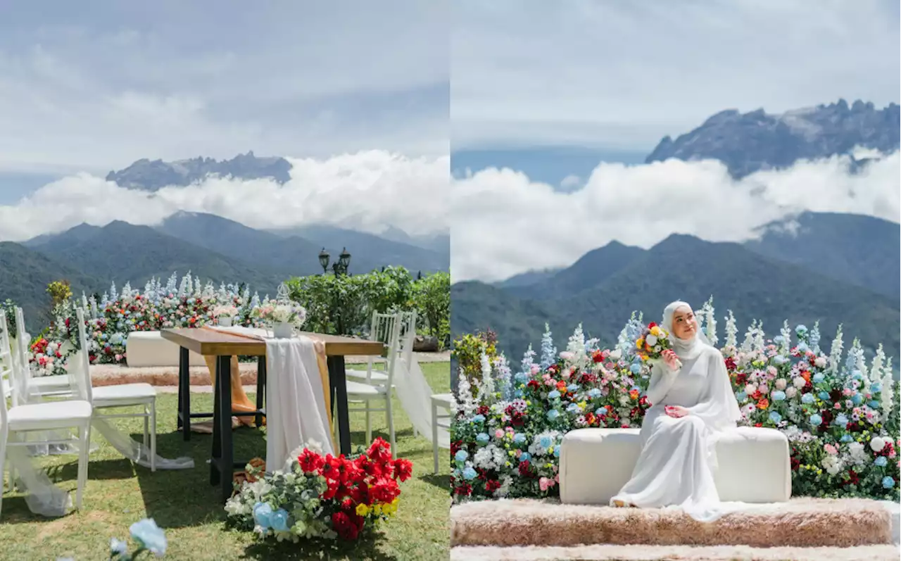 (Video) Sabahan Couple's Dreamy Wedding Overlooking Mount Kinabalu Only Costs RM20k - Hype MY