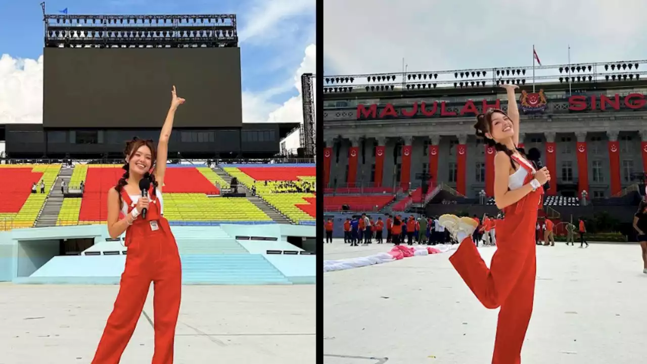 Hazelle Teo ready to host the NDP 2023, shares snippets of preparation on social media - Singapore News