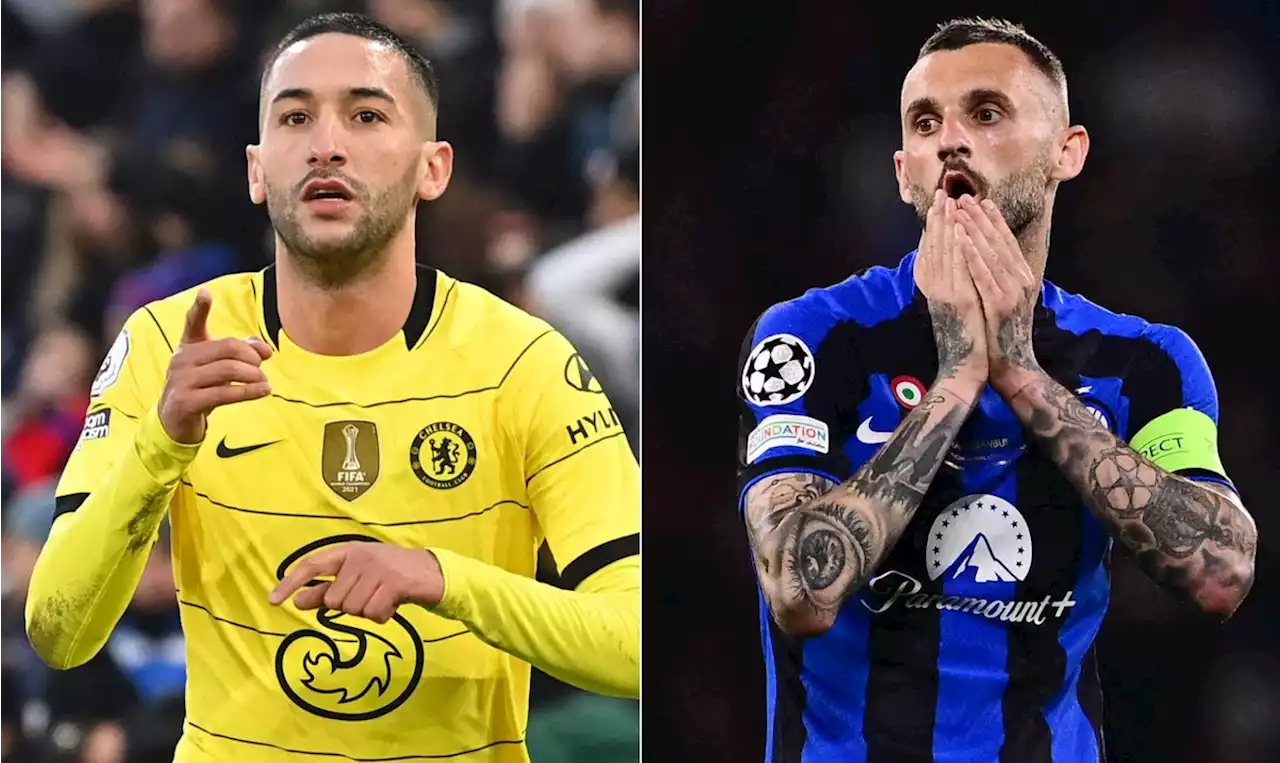 Dados como certos no Al-Nassr, Ziyech e Brozović ficam distantes de reforçar clube saudita