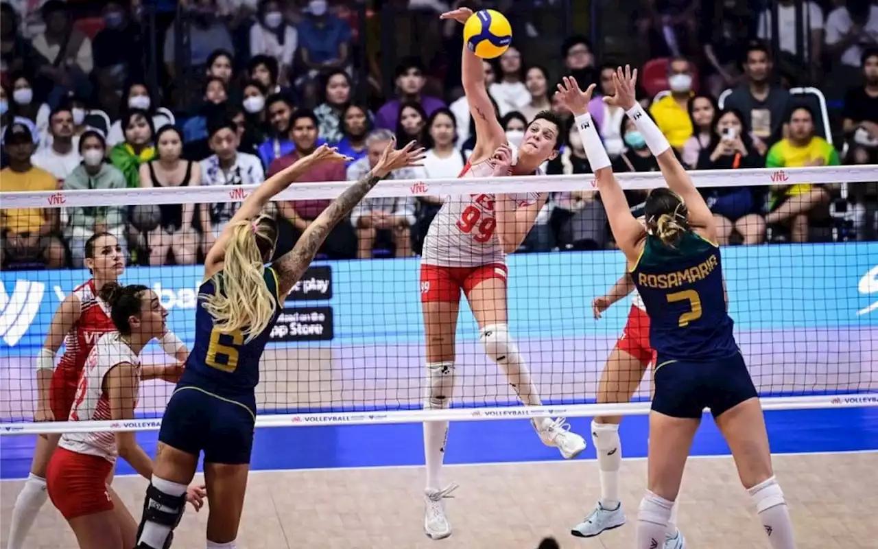 Seleção feminina de vôlei sofre derrota de 3 a 0 da Turquia na Liga das Nações | Esporte | O Dia